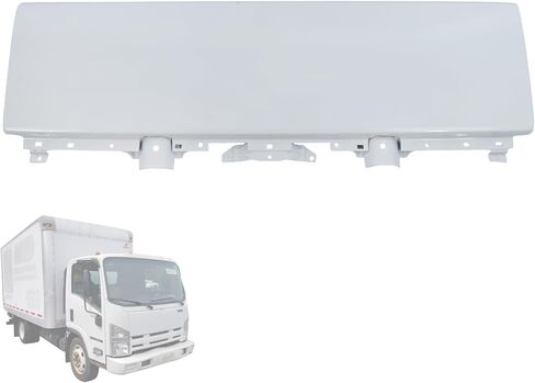 اللوحة الأمامية متوافقة مع Isuzu NPR/NQR/NRR 2008 2009 2010 2011 2012 2013 2014 2015 2016 2017 2018 2019 2020 2021 2022 2023 استبدال 98049316 فولاذ أبيض in Saudi Arabia