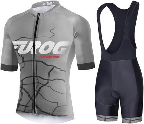 UGLY FROG MTB Men's Suits Cycling Jersey Set Short Sleeve Bicycle Shirt and Padded Bib Shorts in Saudi Arabia