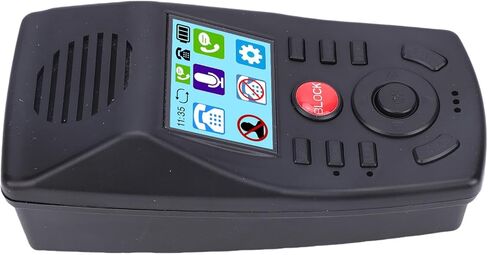 Analog Call Blocker with Automatic Call Recording, Answering Function, Do Not Disturb Mode for Landline Phones, 1.44 Inch Display, Stop Scam, for Home or Office, Black, 1 Unit in Saudi Arabia