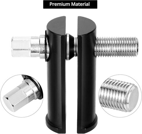 QWORK Bearing Removal Tool, Bearing Puller, Neck Bearing Race Remover - for 1-1/8" to 2-5/8" Inner Diameter Races in Saudi Arabia