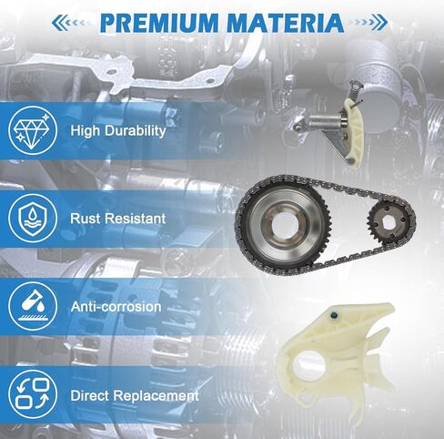 Oil Pump Drive Chain Kit for BMW 228i/320i/X3/X5 N20/N26 2012-2017 2.0L Turbo Replace# 11417602647 11417602648 11417602649 11417602653 in Saudi Arabia