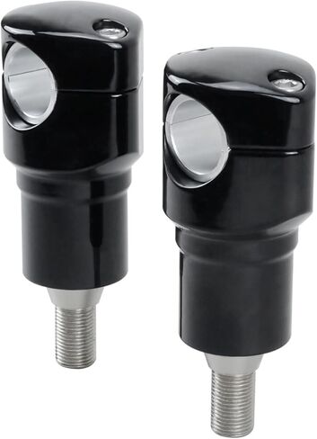 3.0" Tall Chrome Handlebar Risers, Compatible with Harley Davidson Springer Softail, Heritage Springer, Cross Bones, Bad Boy FLSTS 1.25,1.0 Inch Clamping Area in Saudi Arabia