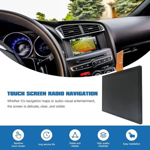 استبدال شاشة LCD تعمل باللمس لـ Uconnect 4C UAQ 8.4 بوصة شاشة LCD مع محول رقمي مناسب لشاحن دودج Scat Pack 392 سيدان 4 أبواب 6.4L 6424CC 392Cu. In. V8 GAS OHV يستنشق بشكل طبيعي 2019-2021 in Saudi Arabia