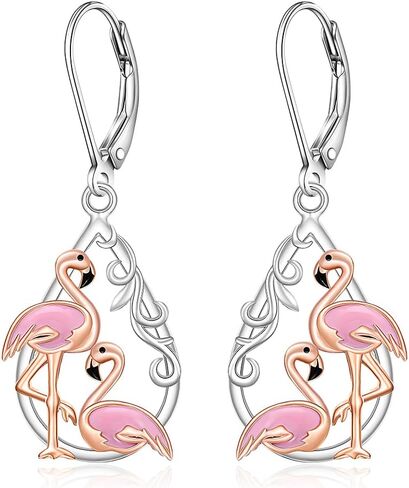 ST Patricks Day Shamrock Raccoon Snowflake Earrings for Women Sterling Silver Celtic Knot Winter Xmas Christmas Jewelry in Kuwait