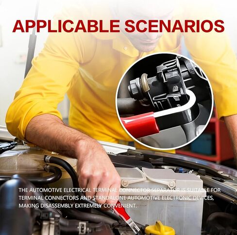 Automotive Electrical Connector Separator,Terminal Release Remover Tool 13120,Dual End Wiring Harness Disconnect Tool with Angled and Straight Tips,Non-Slip Handle for Most Cars Trucks(2 Piece) ﻿ in Saudi Arabia