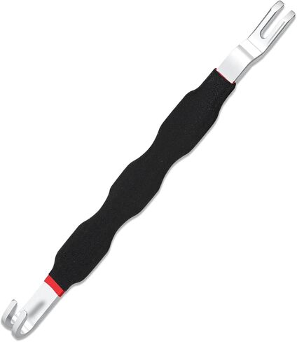 أداة إزالة فاصل موصل طرفي كهربائي للسيارات 2 في 1، أداة إزالة موصل كهربائي محسنة مناسبة عالميًا للسيارة والشاحنات ومعظم المركبات، أسود in Kuwait