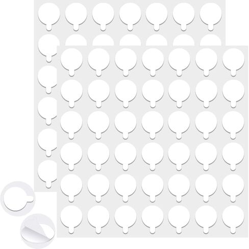 Double Sided Tape for Wall Hanging, 0.79" Sticky Tack Dots Strong Mounting Putty, Stickers Easy to Peel for Crafts, Poster, Balloons Decoration, 252 PCS Removable Tape in Saudi Arabia
