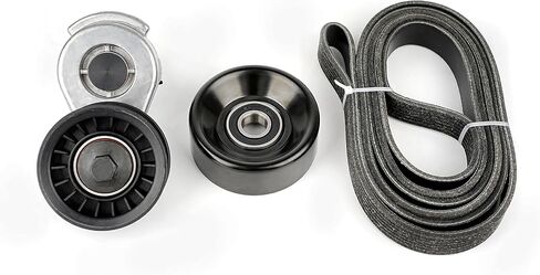 Tykick Serpentine Belt Tensioner Idler Pulley Drive Kit for Dodge D150 D250 D350 Dakota Durango Ram 1500 2500 3500 Ramcharger W150 W250 W350 1992-1993 1997-2003 3.9L 5.2L 5.9L V6 V8 Replaces 90K-38116 in Saudi Arabia