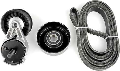 Tykick Serpentine Belt Tensioner Idler Pulley Drive Kit for Dodge D150 D250 D350 Dakota Durango Ram 1500 2500 3500 Ramcharger W150 W250 W350 1992-1993 1997-2003 3.9L 5.2L 5.9L V6 V8 Replaces 90K-38116 in Saudi Arabia