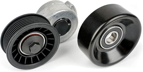 Tykick Serpentine Belt Tensioner Idler Pulley Drive Kit for Dodge D150 D250 D350 Dakota Durango Ram 1500 2500 3500 Ramcharger W150 W250 W350 1992-1993 1997-2003 3.9L 5.2L 5.9L V6 V8 Replaces 90K-38116 in Saudi Arabia