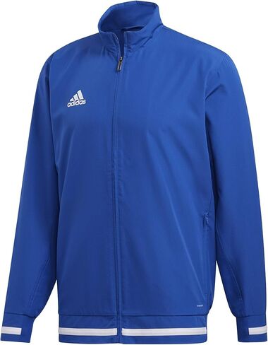 adidas Team 19 Full Zip Woven Jacket | Power Red/White | Small in Saudi Arabia