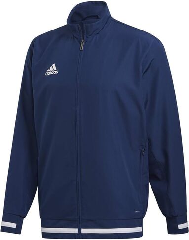 جاكيت منسوج بسحاب كامل من adidas Team 19 | قوة أحمر/أبيض | صغير in Kuwait