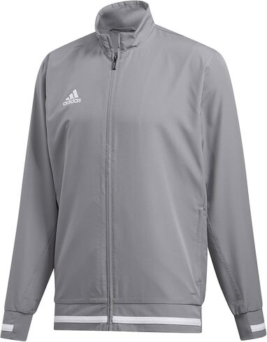 adidas Team 19 Full Zip Woven Jacket | Power Red/White | Small in Saudi Arabia