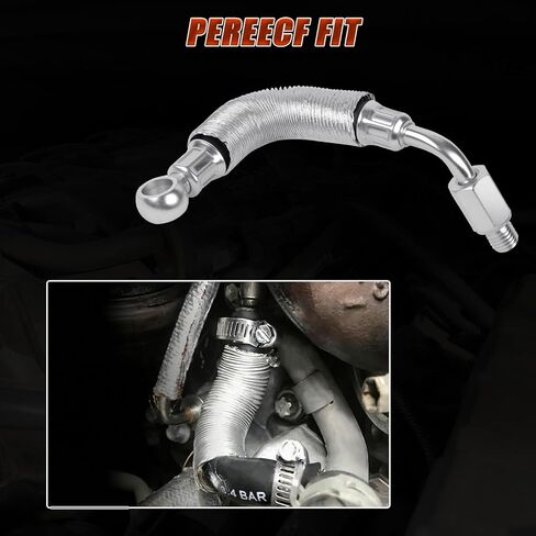 55567067 55568031 Turbocharger Cooling Feed Line Pipe & Coolant Return Hose Line Compatible With Chevy Buick Vehicle 2011-2021 Cruze Sonic Trax 2013-2021 Encore - Durable and Easy Install in Saudi Arabia