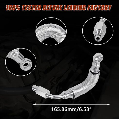 55567067 55568031 Turbocharger Cooling Feed Line Pipe & Coolant Return Hose Line Compatible With Chevy Buick Vehicle 2011-2021 Cruze Sonic Trax 2013-2021 Encore - Durable and Easy Install in Saudi Arabia