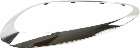 Headlight Lamp Bezel Trim Left Driver Side Chrome for Mini for Cooper Countryman 2011-2016 for Cooper Paceman 2013-2016 MC2506103 in Saudi Arabia