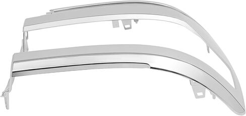 لـ 2016-2018 تشيفي سيلفرادو 1500 غطاء حافة المصباح الأمامي، استبدال حافة المصباح الأمامي من الجانب الأيمن للراكب، غطاء مصبوب بالحقن من الكمبيوتر الشخصي in Kuwait