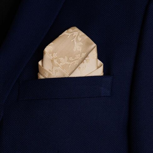 Pocket Square | Silk Handwoven Banarasi Fabric for Formal & Casual Events, Gifting- Set of 2 in Saudi Arabia