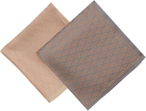 Pocket Square | Silk Handwoven Banarasi Fabric for Formal & Casual Events, Gifting- Set of 2 in Saudi Arabia