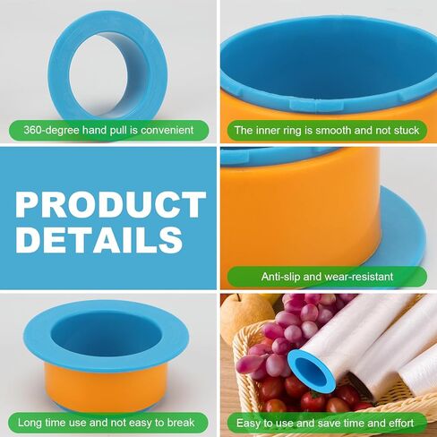 24 Pcs Shrink Wrap Handle Stretch Wrap Dispenser, Plastic Pallet Handles Protective Manual Film Puller for Moving Stretch Wrap Roll Pallet Packing Shipping Fit 3 Inch Film Core in Kuwait