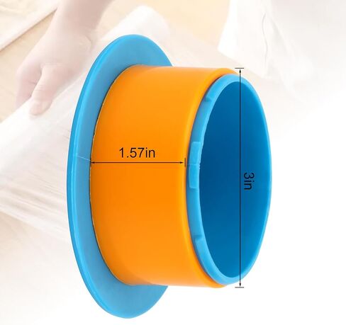 24 Pcs Shrink Wrap Handle Stretch Wrap Dispenser, Plastic Pallet Handles Protective Manual Film Puller for Moving Stretch Wrap Roll Pallet Packing Shipping Fit 3 Inch Film Core in Kuwait