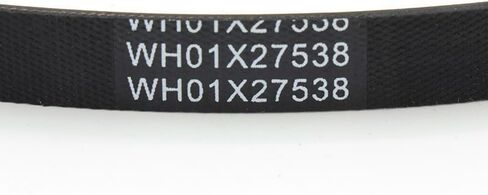 Washer Drive Belt for GE GTW335ASN1WW/ GTW335ASN0WW/ GTW460ASJ8WW/ GTW460ASJ9WW/ GTW220ACK5WW/,Hot-point HTW240ASK5WS/ HTW240ASK6WS,Washing Machine Belt Replacement，Replaces AP6328256, PS12299369 in Saudi Arabia