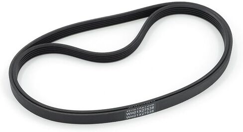 Washer Drive Belt for GE GTW335ASN1WW/ GTW335ASN0WW/ GTW460ASJ8WW/ GTW460ASJ9WW/ GTW220ACK5WW/,Hot-point HTW240ASK5WS/ HTW240ASK6WS,Washing Machine Belt Replacement，Replaces AP6328256, PS12299369 in Saudi Arabia