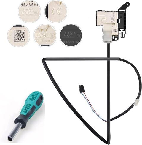 【Original Factory Authentic】 W11414731 W11513248 OEM(UR,CE-Certification) Washer Lid Lock Switch Latch Replace WTW5010LW0 WTW5057LW0 DTL6000 WTW5015LW0 MVW5430MW0 WTW5015LW1 AP7002928 PD00073744 in Saudi Arabia