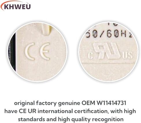【Original Factory Authentic】 W11414731 W11513248 OEM(UR,CE-Certification) Washer Lid Lock Switch Latch Replace WTW5010LW0 WTW5057LW0 DTL6000 WTW5015LW0 MVW5430MW0 WTW5015LW1 AP7002928 PD00073744 in Saudi Arabia