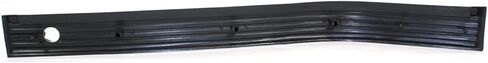 Replacement Front Bumper Impact Strip Pair Compatible with GMC C1500 C2500 C3500 K1500 K2500 K3500 (6.5L DIESEL V8) 2-Piece Black with Chrome Strip in Saudi Arabia
