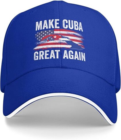 Make Cuba Great Again hat Cuban Flag Baseball Cap Pink in Kuwait