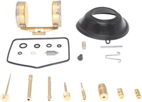 طقم تصليح المكربن ​​Carb إعادة بناء مجموعة فراغ الحجاب الحاجز طوقا متوافق مع CB350 سوبر سبورت CL350 تشويش إذاعي 1968-1973 in Kuwait