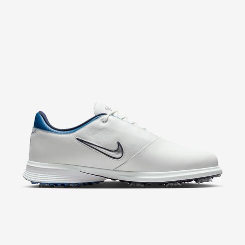 حذاء الجولف Nike Victory Tour 4 (أبيض سامت/أزرق كورت/فضي معدني) in Kuwait