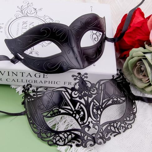 FEQO 128 Pieces Masquerade Masks Vintage Antique Venetian Masks for Men Women in Saudi Arabia
