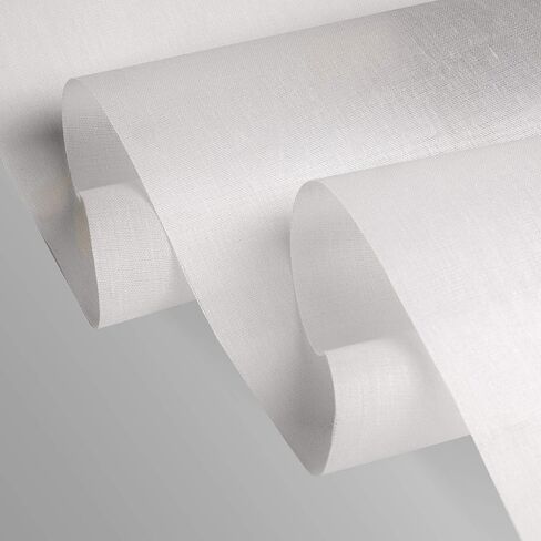A&F Rod Décor - مسار لوحة سكة واحدة منسوجة بيضاء مكونة من 4 ألواح قابلة للتمديد 48 بوصة - 88 بوصة عرض × 94 بوصة ارتفاع، عرض اللوحة 23.5 بوصة in Saudi Arabia