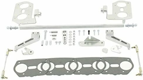Dual Carb Linkage Kit, for Weber IDF & HPMX, Deluxe Version, Compatible with Dune Buggy in Saudi Arabia