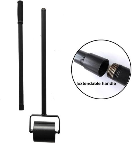 أسطوانة التماس السقف شديدة التحمل للغشاء المقاوم للماء، أداة دوارة بمقبض طويل مقاس 52 بوصة لتسقيف PVC، TPO، غشاء EPDM in Kuwait