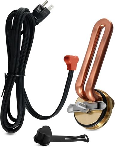 120V 1000W 1-1/2" Freeze Plug Engine Block Heater Fit for Ford Lincoln Mercury International Navistar, Diesel Engine Block Immersion Heater with Power Cord in Saudi Arabia