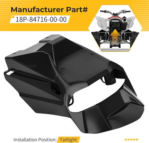 M MATI Taillight Cover for Yamaha YFZ450R 2009-2024 18P-84716-00-00 in Kuwait