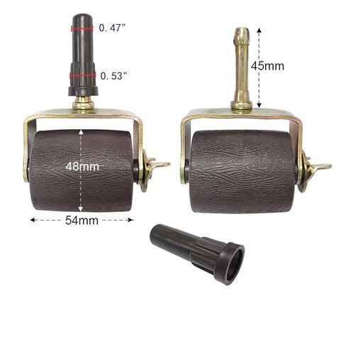 Heavy Duty Bed Frame Wheels Casters Rollers for Bed Frame Socket Sleeve Install with Locking,Set of 4 in Kuwait