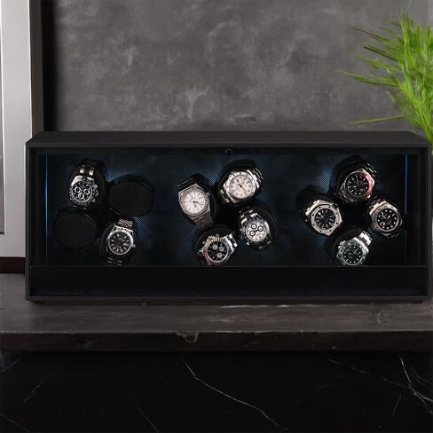 Watch Winder for Automatic Watches with 12 Quiet Running Motor for Man/Woman's Watches in Saudi Arabia