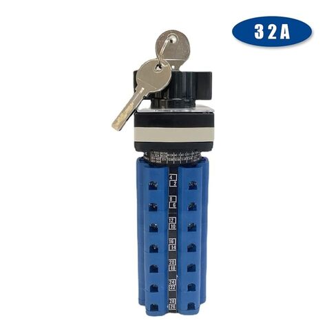 LW26-32F مع مفتاح نقل عالمي قابل للقفل بثلاثة أوضاع 32A 690V محرك تحويل الطاقة المزدوج عكس مفتاح الكاميرا الدوارة (32A 3 أقطاب) in Kuwait