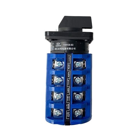 63A 660V Changeover 4 Positions 4 Poles LW26-63/4 LW28 Reverse Double Rotary Circuit Control Combination Cam Switch in Kuwait