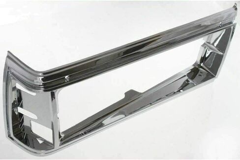 Headlight Bezel Trims Set Chrome For 1981-1985 Chevrolet Caprice / 1983-1986 Pontiac Parisienne Direct Replacement 14012457 14012458 in Saudi Arabia