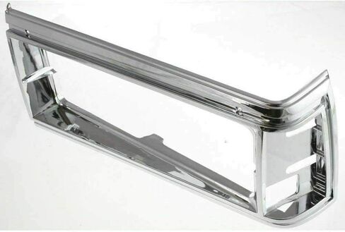 Headlight Bezel Trims Set Chrome For 1981-1985 Chevrolet Caprice / 1983-1986 Pontiac Parisienne Direct Replacement 14012457 14012458 in Saudi Arabia