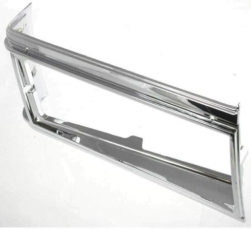 Headlight Bezel Trims Set Chrome For 1981-1985 Chevrolet Caprice / 1983-1986 Pontiac Parisienne Direct Replacement 14012457 14012458 in Saudi Arabia