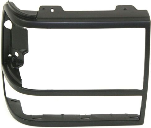 إطار باب المصباح الأمامي الأسود لجانب الراكب الأمامي لسيارة Ford Ranger 1989 1990 1991 1992 - FO2513110 in Saudi Arabia