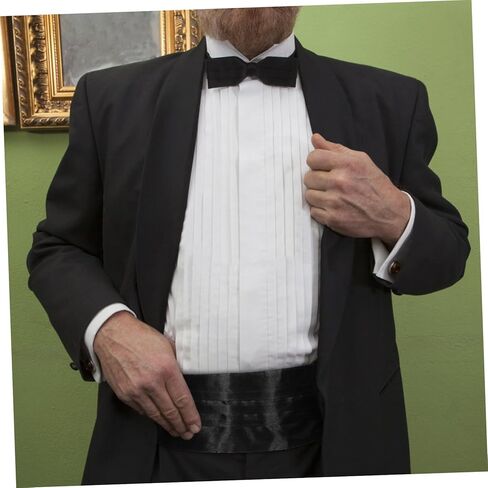 Veemoon Adjustable Pretied Cummerbund for Men Tuxedo Girdle Belt Buckle Satin Cummerbund for Formal Occasions in Saudi Arabia