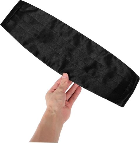Veemoon Adjustable Pretied Cummerbund for Men Tuxedo Girdle Belt Buckle Satin Cummerbund for Formal Occasions in Saudi Arabia