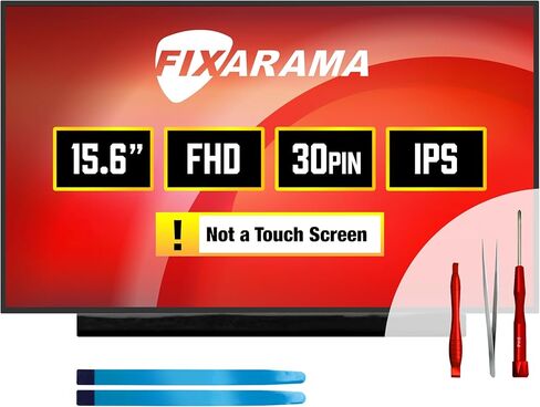 Screen Replacement for Lenovo FRU 5D11C89629 PN SD11C89614 Grade A+ 30pin Non-Touch Matte FHD 1080p IPS 15.6" LED LCD Display with Tools Tape in Kuwait